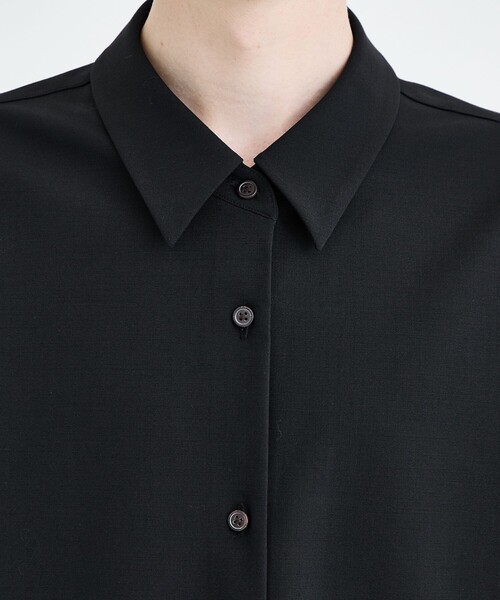 city(シティ)の「WOOL SHORT SLEEVE SHIRTS(シャツ/ブラウス・メンズ・ブラック/グリーン・1/2/3)」の15枚目の写真