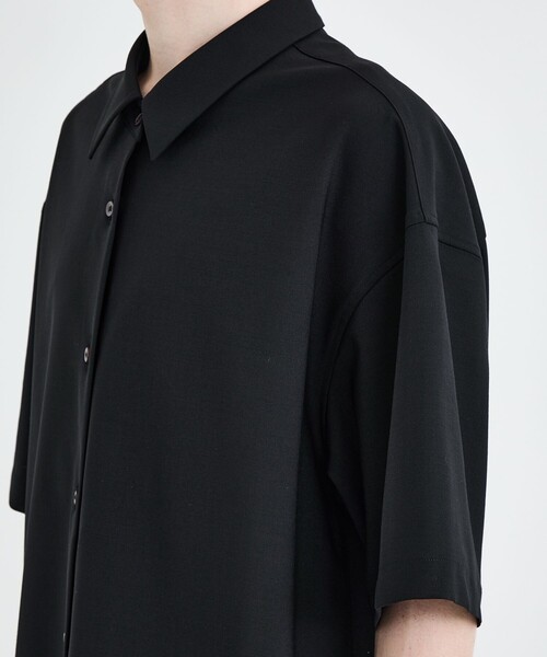 city(シティ)の「WOOL SHORT SLEEVE SHIRTS(シャツ/ブラウス・メンズ・ブラック/グリーン・1/2/3)」の16枚目の写真