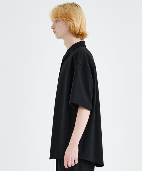 city(シティ)の「WOOL SHORT SLEEVE SHIRTS(シャツ/ブラウス・メンズ・ブラック/グリーン・1/2/3)」の20枚目の写真