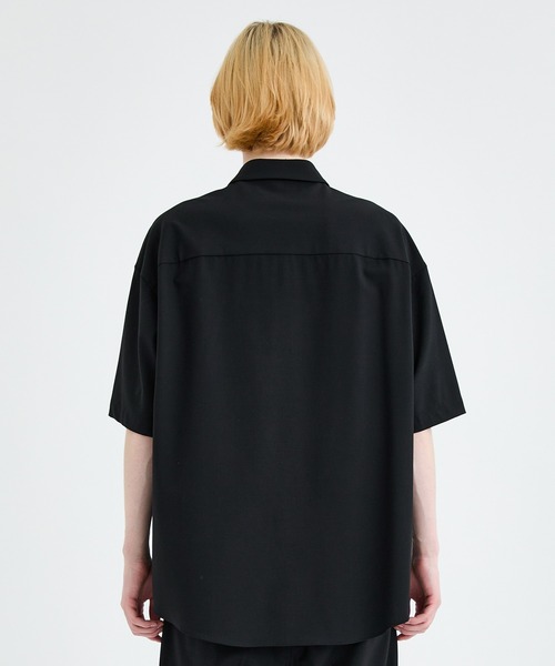 city(シティ)の「WOOL SHORT SLEEVE SHIRTS(シャツ/ブラウス・メンズ・ブラック/グリーン・1/2/3)」の21枚目の写真
