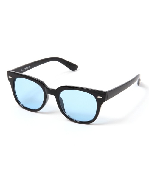 BAYFLOW（ベイフロー）の「ウエリントンサングラス22（サングラス・メンズ・グレー/クリアブルー・FREE）」の2枚目の写真