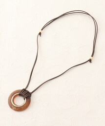 SHOO・LA・RUE | マットリングヒモネックレス(ネックレス)