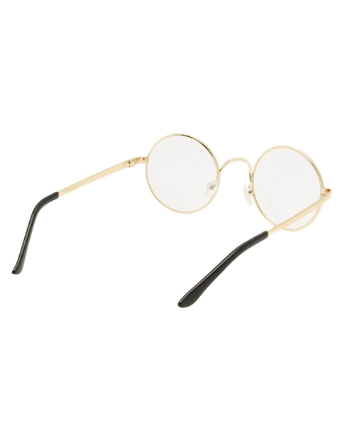 WEGO（ウィゴー）の「WEGO/メタルラウンドタイプ（メガネ・メンズ・シルバー/ゴールド/ブラック・FREE）」の6枚目の写真