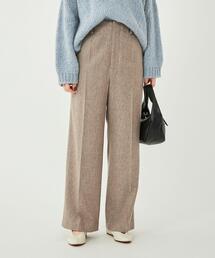 green label relaxing | 【矢野未希子さん着用】リサイクルウール ツイード パンツ(その他パンツ)