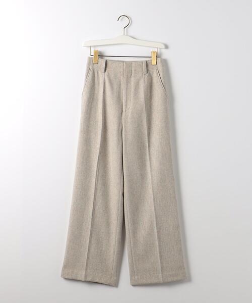 green label relaxing(グリーンレーベルリラクシング)の「【矢野未希子さん着用】リサイクルウール ツイード パンツ(その他パンツ・レディース・ベージュ/ナチュラル・40/38/36/34)」の17枚目の写真