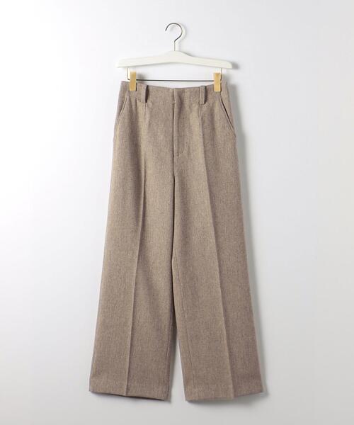 green label relaxing(グリーンレーベルリラクシング)の「【矢野未希子さん着用】リサイクルウール ツイード パンツ(その他パンツ・レディース・ベージュ/ナチュラル・40/38/36/34)」の19枚目の写真