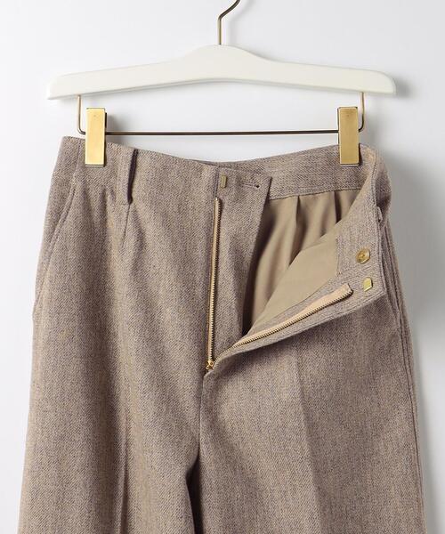 green label relaxing(グリーンレーベルリラクシング)の「【矢野未希子さん着用】リサイクルウール ツイード パンツ(その他パンツ・レディース・ベージュ/ナチュラル・40/38/36/34)」の21枚目の写真