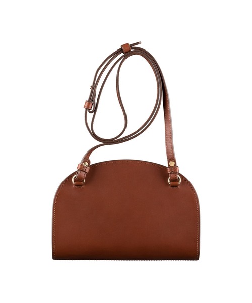 A.P.C.（アーペーセー）の「CLUTCH DEMI-LUNE  /22AC（ショルダーバッグ・レディース・ブラウン系その他/ブラック・ONESIZE）」の11枚目の写真