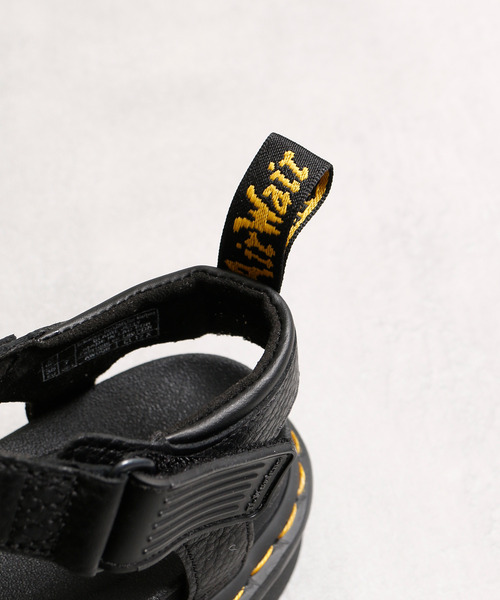 And A(アンドエー)の「Dr.Martens ドクターマーチン / Blaire Jelly ブレアー ジェリー クリアストラップ レザーサンダル / 30695001(サンダル・レディース・ブラック・24cm/23cm)」の5枚目の写真