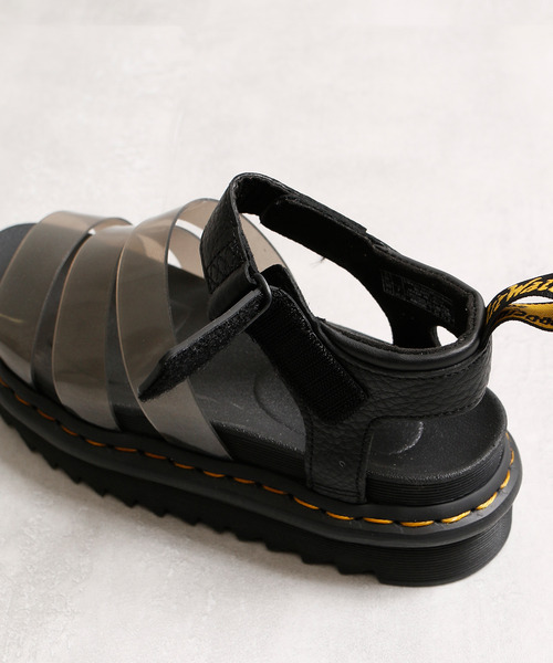 And A(アンドエー)の「Dr.Martens ドクターマーチン / Blaire Jelly ブレアー ジェリー クリアストラップ レザーサンダル / 30695001(サンダル・レディース・ブラック・24cm/23cm)」の8枚目の写真