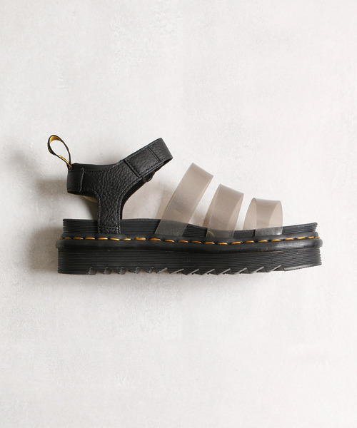 And A(アンドエー)の「Dr.Martens ドクターマーチン / Blaire Jelly ブレアー ジェリー クリアストラップ レザーサンダル / 30695001(サンダル・レディース・ブラック・24cm/23cm)」の12枚目の写真