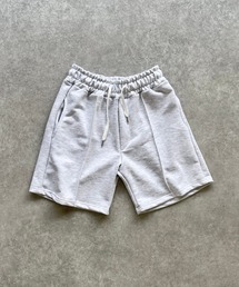 natto（ナット）の「【ユニセックスアイテム】loose silhouette sweat half pants / ルーズシルエットスウェットハーフパンツ（スウェットパンツ）」
