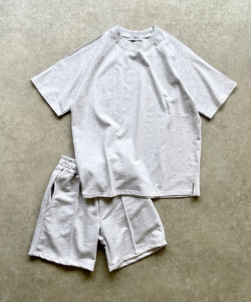 natto(ナット)の「【ユニセックスアイテム】loose silhouette sweat half pants / ルーズシルエットスウェットハーフパンツ(スウェットパンツ・レディース・ライトグレー/ブラック/ベージュ/グレー・FREE)」の11枚目の写真