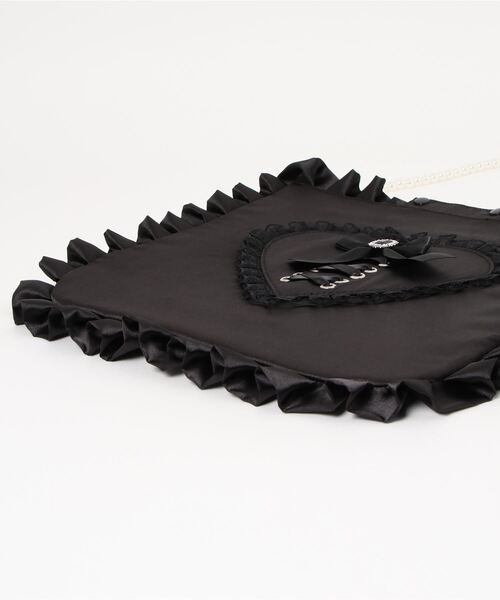 Ank Rouge(アンクルージュ)の「ハートスピンドルうちわケース(その他雑貨・レディース・ブラック/ピンク・FREE)」の9枚目の写真