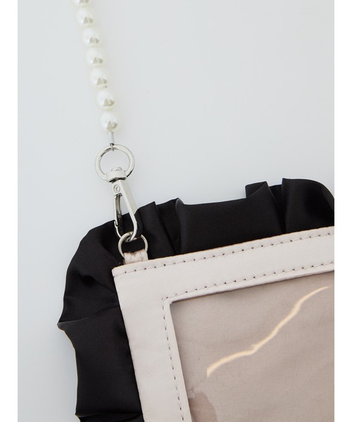 Ank Rouge(アンクルージュ)の「ハートスピンドルうちわケース(その他雑貨・レディース・ブラック/ピンク・FREE)」の4枚目の写真