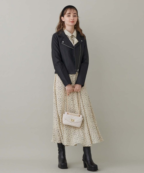 archives（アルシーヴ）の「キルティングチェーンバッグ（ハンドバッグ・レディース・ブラック/ワイン/アイボリー・FREE）」の21枚目の写真