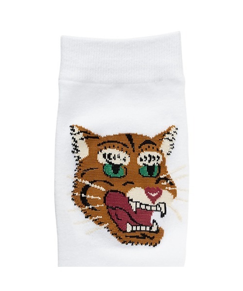 Onitsuka Tiger(オニツカタイガー)の「MIDDLE SOCKS / ミドルソックス(ソックス/靴下・レディース・ブラック/ホワイト/グレー・S/M/L)」の9枚目の写真