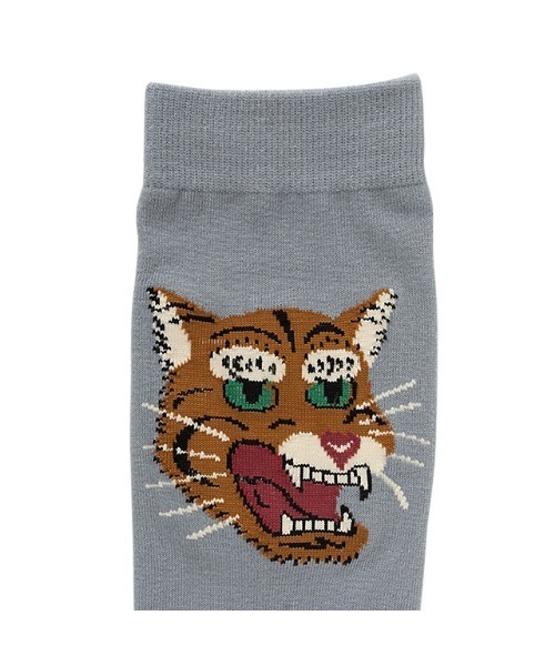 Onitsuka Tiger(オニツカタイガー)の「MIDDLE SOCKS / ミドルソックス(ソックス/靴下・レディース・ブラック/ホワイト/グレー・S/M/L)」の4枚目の写真