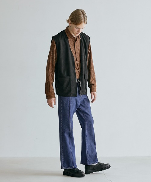 パンツ Emma フロントジップストレッチパンツ Emma Taylor│STYLEDOOR