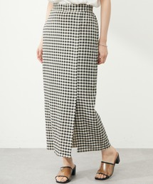 Green　Parks | カラーギンガムチェックスカート(スカート)