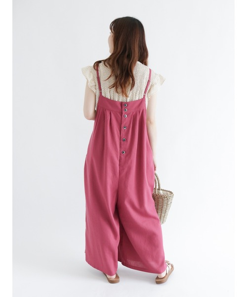 Samansa Mos2（サマンサ モスモス）の「シャーリングブラウス（シャツ/ブラウス・レディース・ブラック/パープル/グリーン/キナリ・ﾌﾘ-）」の11枚目の写真