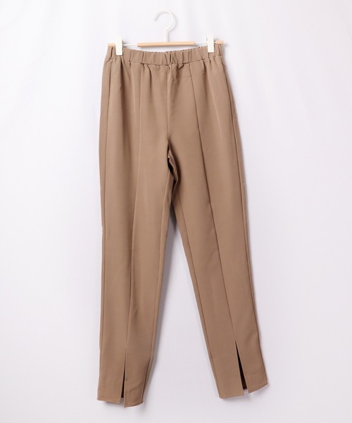 TRANOI（トラノイ）の「TRANOIカラーストレッチパンツ（その他パンツ・レディース・ベージュ/レッド/ブルー/グリーン/マスタード・FREE）」の6枚目の写真