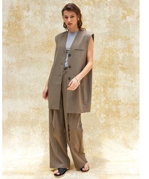 ALEXIA STAM | Sleeveless Jacket/スリーブレスジャケット(ベスト)