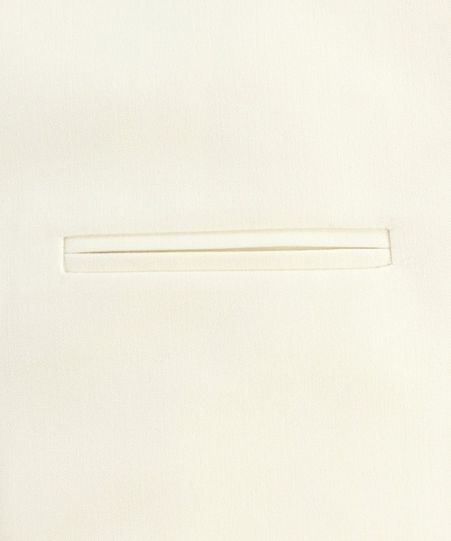 ALEXIA STAM(アリシアスタン)の「Sleeveless Jacket/スリーブレスジャケット(ベスト・レディース・ベージュ/ブラウン/オフホワイト・FREE)」の8枚目の写真