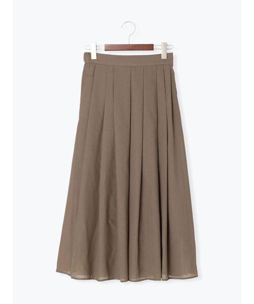 Te chichi（テチチ）の「サップタックフレアスカート（スカート・レディース・ブラック/グリーン/モカ・ﾌﾘ-）」の21枚目の写真