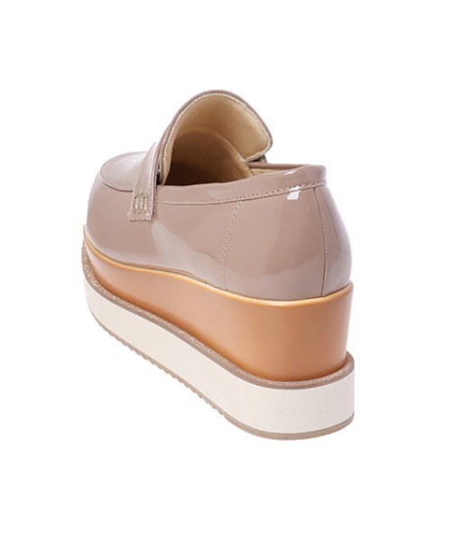 INGNI（イング）の「厚底ローファー（ローファー・レディース・ブラック/ピンクベージュ・M/L）」の9枚目の写真