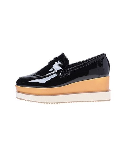 INGNI（イング）の「厚底ローファー（ローファー・レディース・ブラック/ピンクベージュ・M/L）」の4枚目の写真