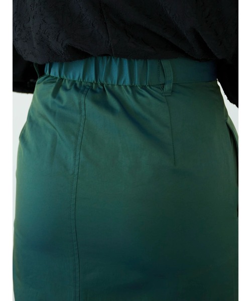 KBF（ケイビーエフ）の「KBF シャイニーペンシルスカート（スカート・レディース・グリーン/ボルドー/ブラック・FREE）」の8枚目の写真