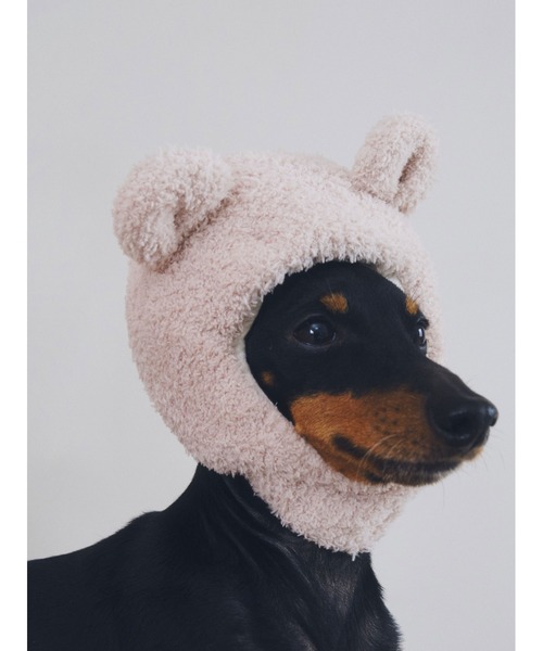 gelato pique(ジェラートピケ)の「【CAT&DOG】【販路限定商品】ベアキャップ(ペットウェア・レディース・ベージュ・LARGE/SMALL/MEDIUM)」の13枚目の写真