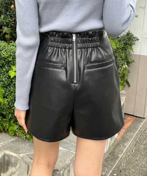 OLIVE des OLIVE（オリーブデオリーブ）の「アソートラップスカパン（スカート・レディース・ブラウン/ブラック/アイボリー・FREE）」の16枚目の写真