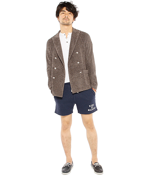 BRILLA per il gusto(ブリッラペルイルグースト)の「VERTO / コットン ヘンリーネックTシャツ(Tシャツ/カットソー・メンズ・ネイビー/グレー/ホワイト・LARGE/SMALL/MEDIUM/X-SMALL)」の12枚目の写真