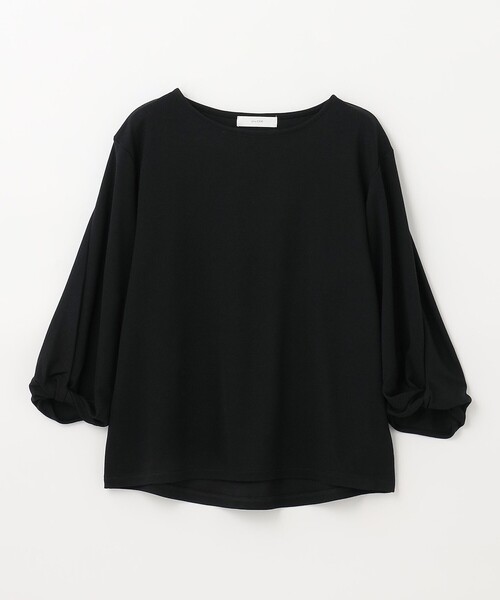 ANY(エニィ)の「【洗濯機可】ツイストスリーブ トップス(Tシャツ/カットソー・レディース・ブラック系/ベージュ系/ブルー系/レッド系・2/3)」の16枚目の写真