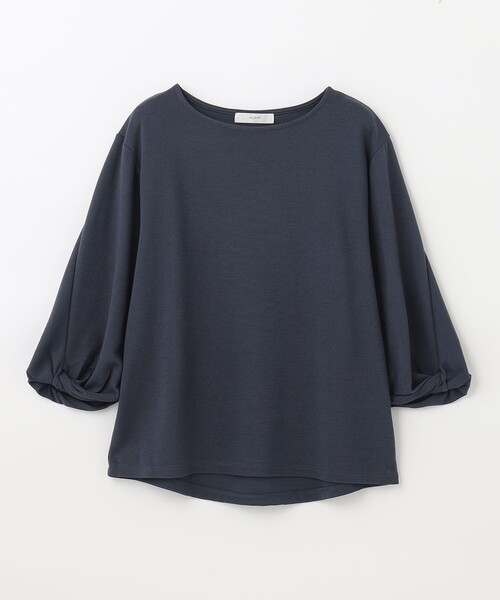 ANY(エニィ)の「【洗濯機可】ツイストスリーブ トップス(Tシャツ/カットソー・レディース・ブラック系/ベージュ系/ブルー系/レッド系・2/3)」の17枚目の写真