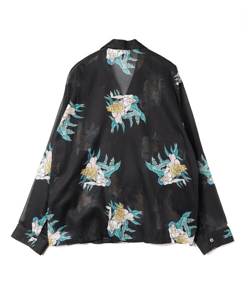 Jieda（ジエダ）の「ALOHA LONE SHIRTS（シャツ/ブラウス・メンズ・ミント/ブラック・2/1）」の4枚目の写真