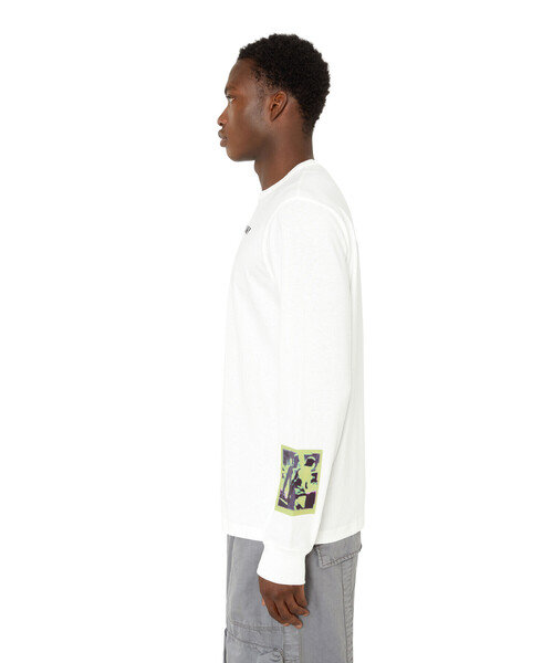 DIESEL（ディーゼル）の「メンズ Tシャツ グラフィック（Tシャツ/カットソー・メンズ・ブラック/ホワイト系その他・LARGE/X-SMALL/X-LARGE/XXX-LARGE/MEDIUM/SMALL/XX-LARGE）」の17枚目の写真