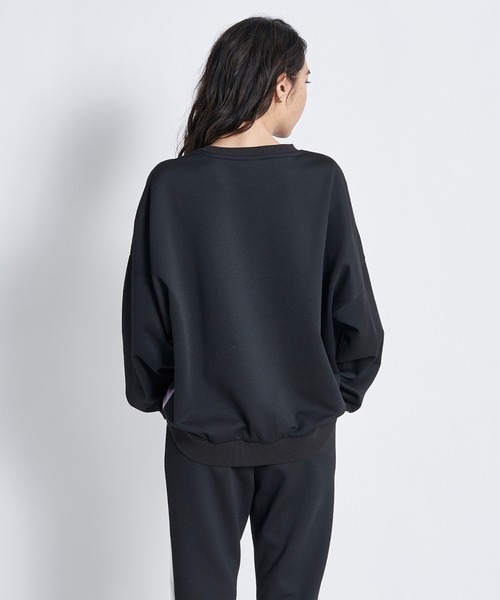 ROXY(ロキシー)の「SO FAR SO GOOD PO/ロキシースウェットトレーナー(スウェット・レディース・ブラック/パープル/グレー・MEDIUM/LARGE/SMALL)」の4枚目の写真