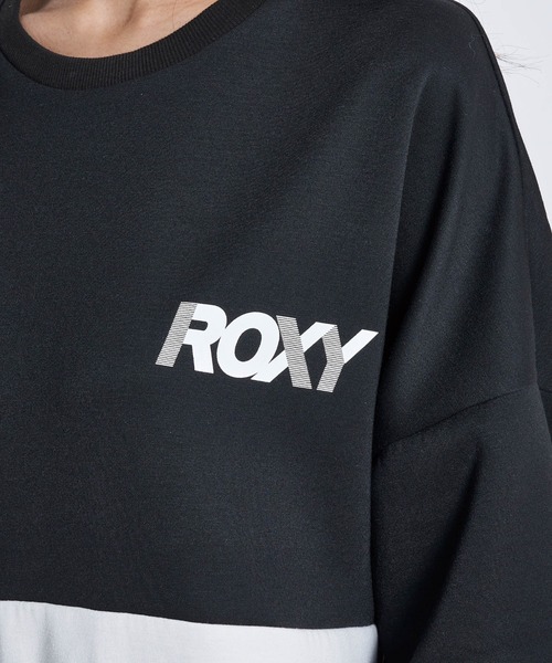 ROXY(ロキシー)の「SO FAR SO GOOD PO/ロキシースウェットトレーナー(スウェット・レディース・ブラック/パープル/グレー・MEDIUM/LARGE/SMALL)」の5枚目の写真