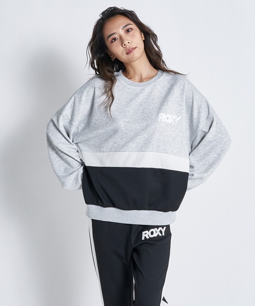 ROXY(ロキシー)の「SO FAR SO GOOD PO/ロキシースウェットトレーナー(スウェット・レディース・ブラック/パープル/グレー・MEDIUM/LARGE/SMALL)」の8枚目の写真