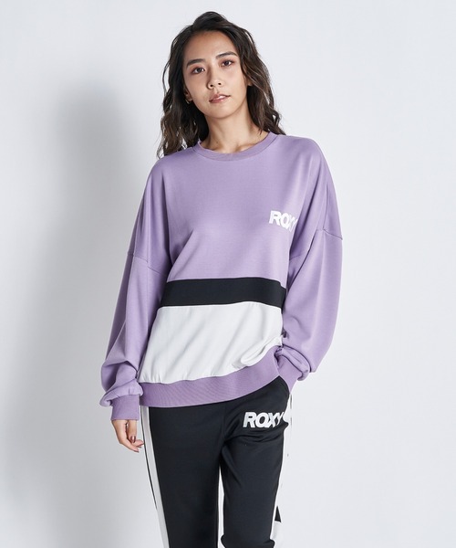 ROXY(ロキシー)の「SO FAR SO GOOD PO/ロキシースウェットトレーナー(スウェット・レディース・ブラック/パープル/グレー・MEDIUM/LARGE/SMALL)」の10枚目の写真