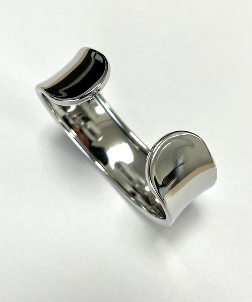 BEATJIVE（ビートジャイブ）の「シルバー バングル プレーン メンズ レディース（バングル/リストバンド・メンズ・シルバー・FREE）」の6枚目の写真