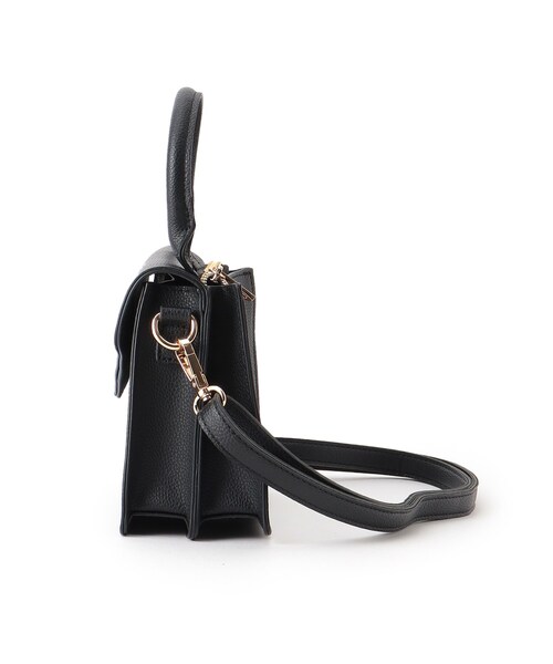 SHOO・LA・RUE(シューラルー)の「◆ワンハンドルミニショルダーバッグ(ショルダーバッグ・レディース・グレー/ブラック/ワインレッド・00)」の5枚目の写真