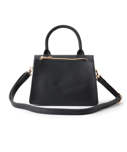 SHOO・LA・RUE(シューラルー)の「◆ワンハンドルミニショルダーバッグ(ショルダーバッグ・レディース・グレー/ブラック/ワインレッド・00)」の6枚目の写真