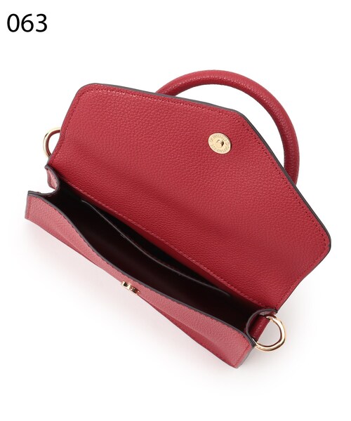 SHOO・LA・RUE(シューラルー)の「◆ワンハンドルミニショルダーバッグ(ショルダーバッグ・レディース・グレー/ブラック/ワインレッド・00)」の9枚目の写真