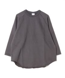 9oz FLEECE 3/4 BASEBALL SWEAT / 9オンス フリース 3/4 ベースボール スウェット