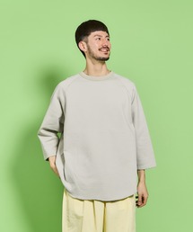 9oz FLEECE 3/4 BASEBALL SWEAT / 9オンス フリース 3/4 ベースボール スウェット