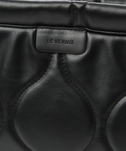 A part by(アパートバイ)の「【LE VERNIS/ル・ベルニ】キルティングバッグ(ショルダーバッグ・レディース・ブラック/グリーン・FREE)」の7枚目の写真